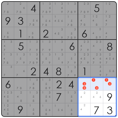 sudoku x wing explanation